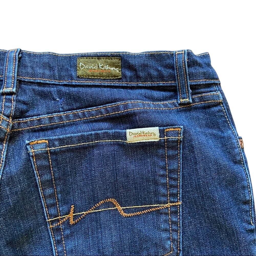 David Kahn Lauren Dark Wash Jeans Women's Size 6 - Picture 6 of 7